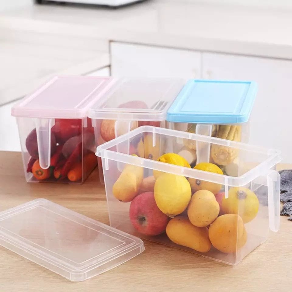 Kitchen Transparent PP Storage Box, Food Container Refrigerator Storage Box, Home Organizer Food Container, Grains Beans Storage Sealed Container Kitchen Transparent PP Storage Box, Food Container Refrigerator Storage Box, Home Organizer Food Container, Grains Beans Storage Sealed Container